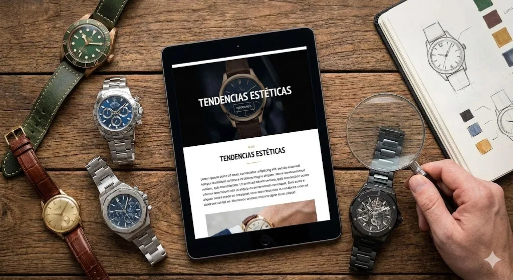 Tendencias estéticas en relojes de lujo: qué buscan hoy los compradores