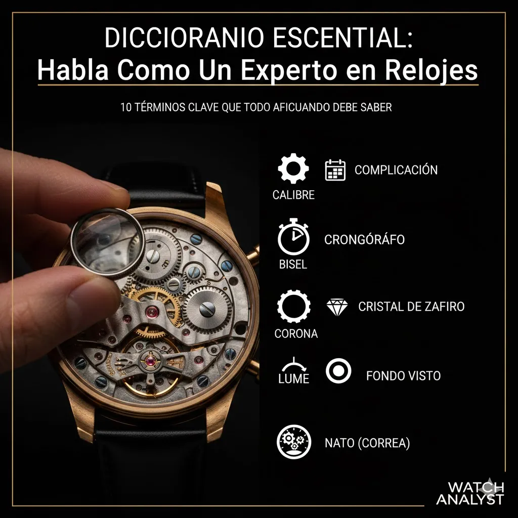 Diccionario para Watch Geeks: Habla como un experto en relojes